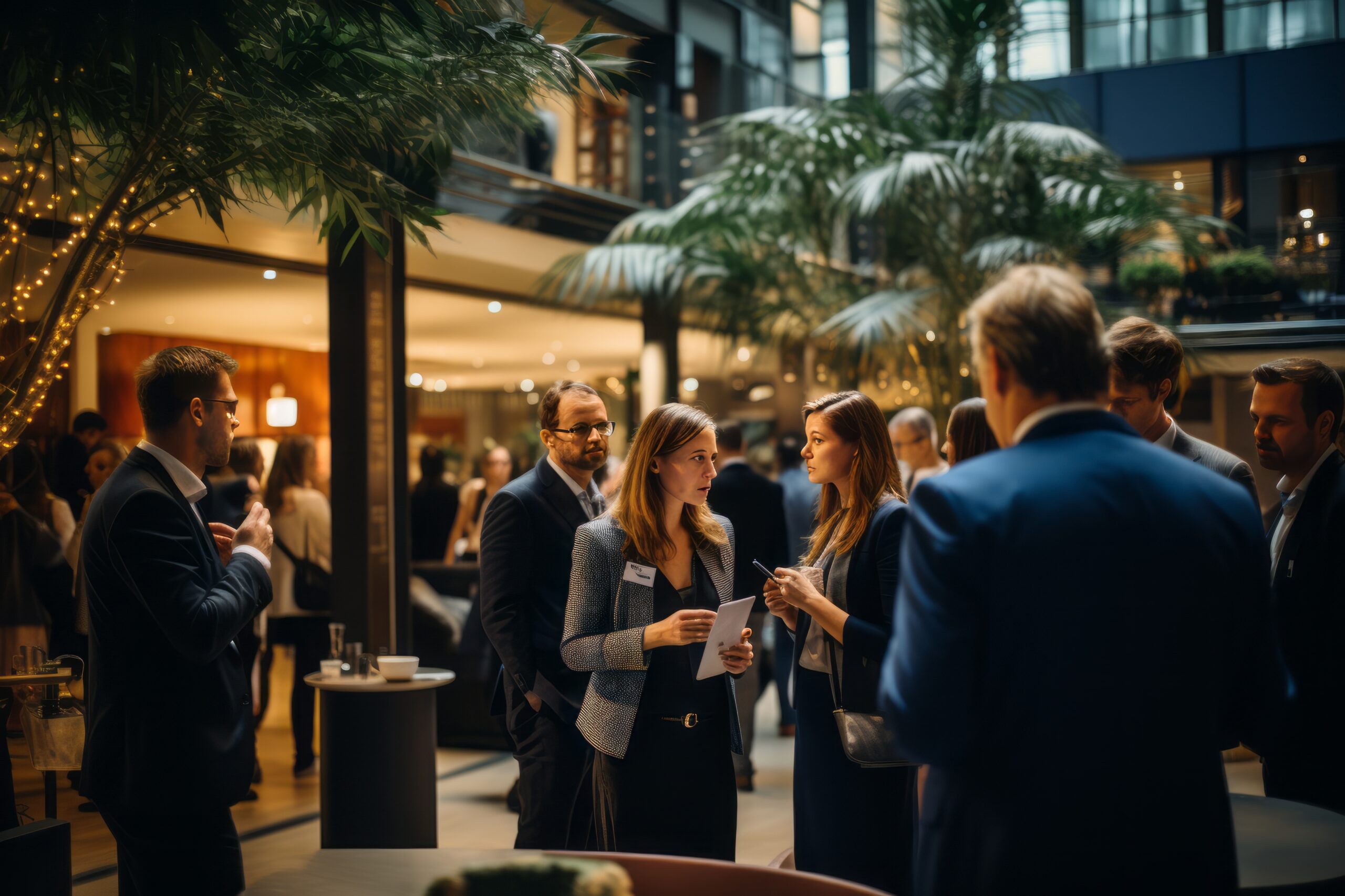 corporate-event-with-employees-networking-generative-ai